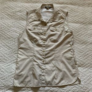 Eddie Bauer light weight button down shirt.
